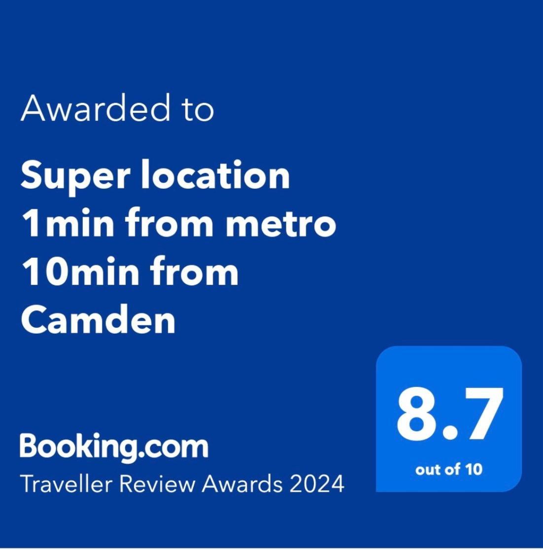 Super Location 1Min From Metro 10Min From Camden Appartement Londen Buitenkant foto